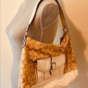 Coach Ivory Shoulder Bag